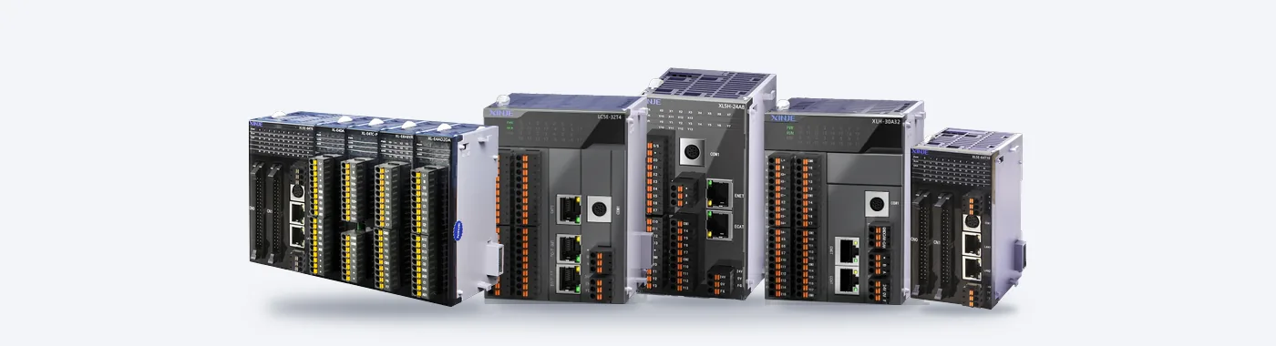 Sterowniki PLC Xinje XDH, XLH i XSF5 z modułami rozszerzeń XF
