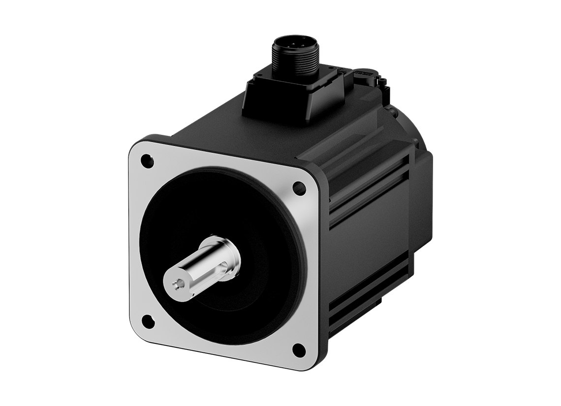 Serwosilnik Xinje MS6G o kołnierzu 130 mm – silnik synchroniczny AC z enkoderem absolutnym