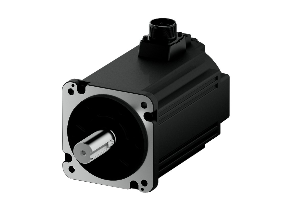 Serwosilnik Xinje MS6S o kołnierzu 130 mm – silnik synchroniczny AC z enkoderem absolutnym