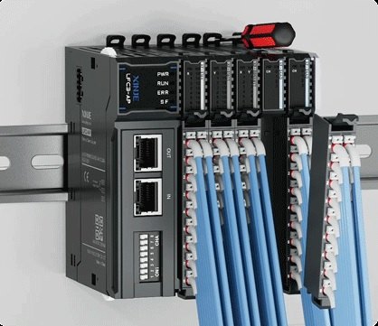 Wysokowydajny moduł wejść/wyjść Xinje serii XF w obudowie blade – rozszerzenie sterownika XSF5