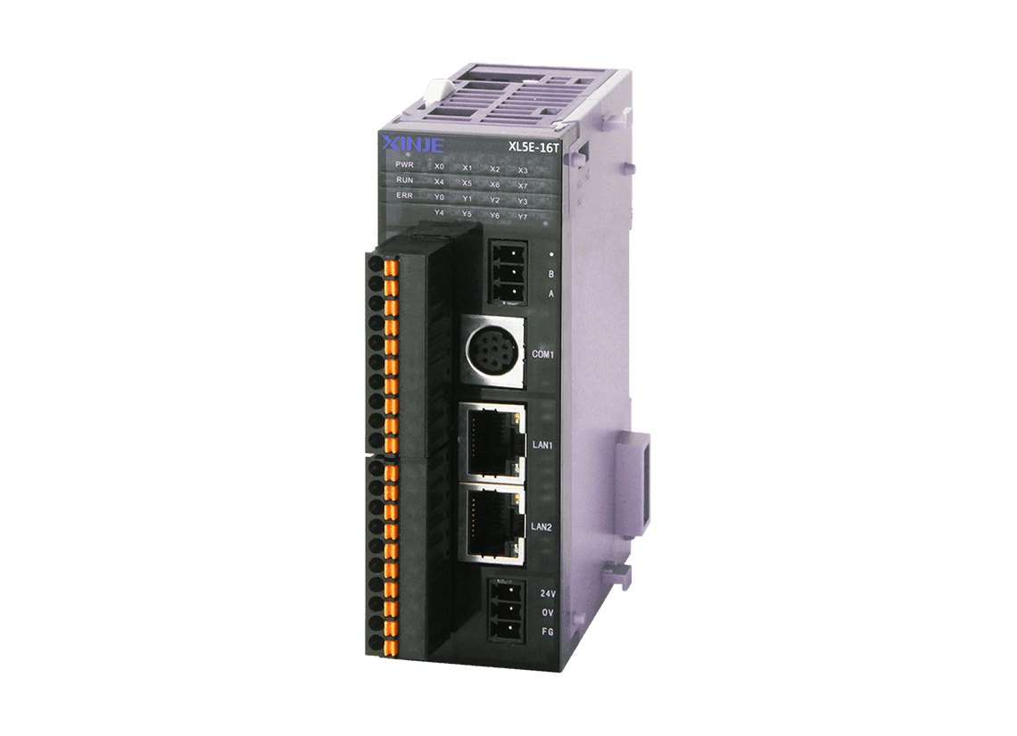 Sterownik PLC Xinje serii XL5E – wąska obudowa listwowa i port Ethernet