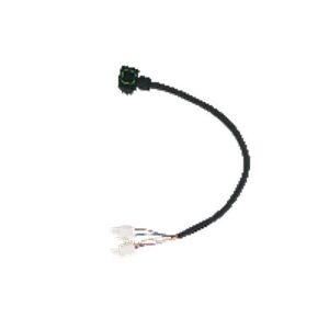 Xinje CMBT-EP05 — Adapter złącze → Amp Plug, kabel zasilania, MS6 kołnierz 60/80 B3, silnik z hamulcem, 20 cm