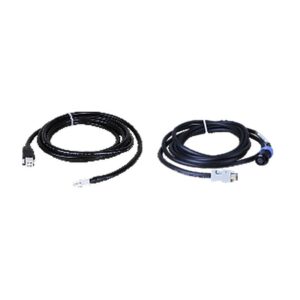 Xinje CP-SE-M+CM-E03A — Komplet kabli serwo standardowy — napędy DS5L1/L2/C1/C2/N1/P/K1/K2, silniki MS6 kołnierz 40, wyprowadzenie z przodu, enkoder CM/CN, wykonanie -B3, silnik bez hamulca