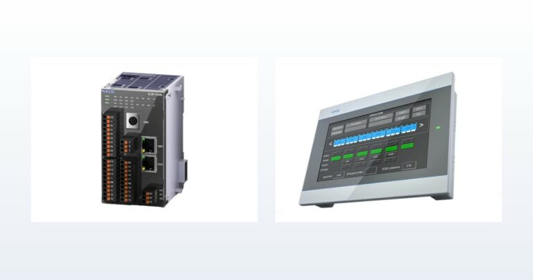 Read more about the article Komunikacja PLC Xinje z panelem HMI przez Modbus RTU — krok po kroku