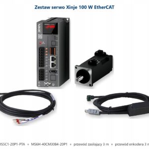 Zestaw serwo Xinje 100W 0,1 kW EtherCAT DS5C1-20P1 + MS6H + przewody 3 m