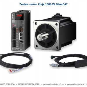 Zestaw serwo Xinje 1000W 1,0 kW EtherCAT DS5C1-20P7 + MS6H + przewody 3 m