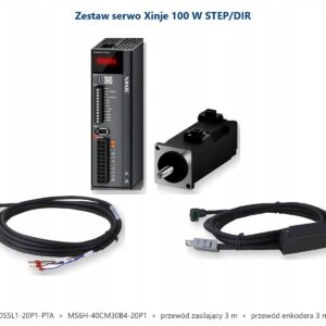 Zestaw serwo Xinje 100W 0,1 kW STEP/DIR DS5L1-20P1 + MS6H + przewody 3 m