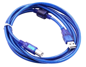 Xinje TH-PC-USB — przewód USB do programowania paneli HMI i sterowników PLC (USB-A – USB-B)
