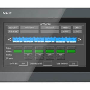 Xinje TS3-700-M3 — panel HMI 7″, 800×480
