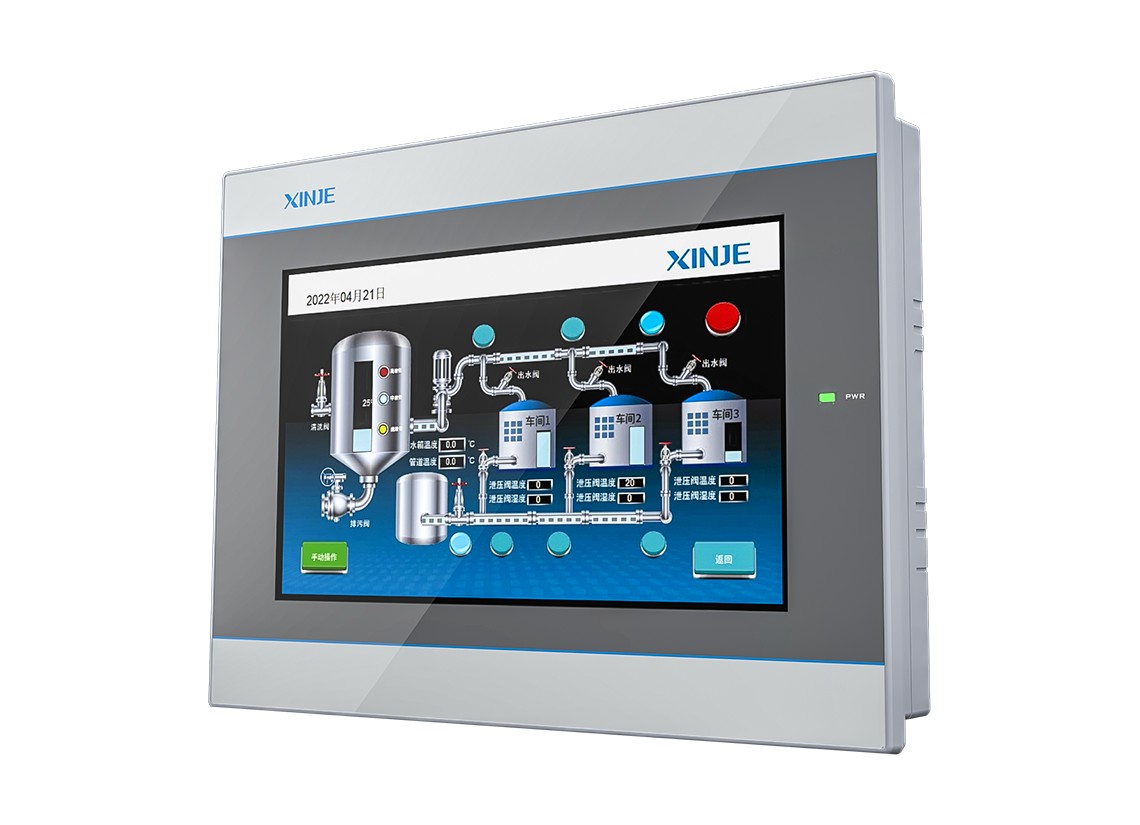 Xinje TS5-700-E — panel HMI 7″, 800×480