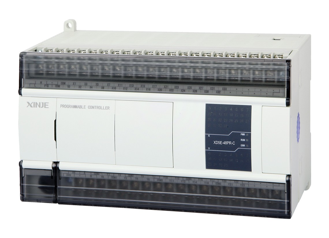 Xinje XD5E-48PR-C — sterownik PLC, I/O 28/20, Modbus TCP