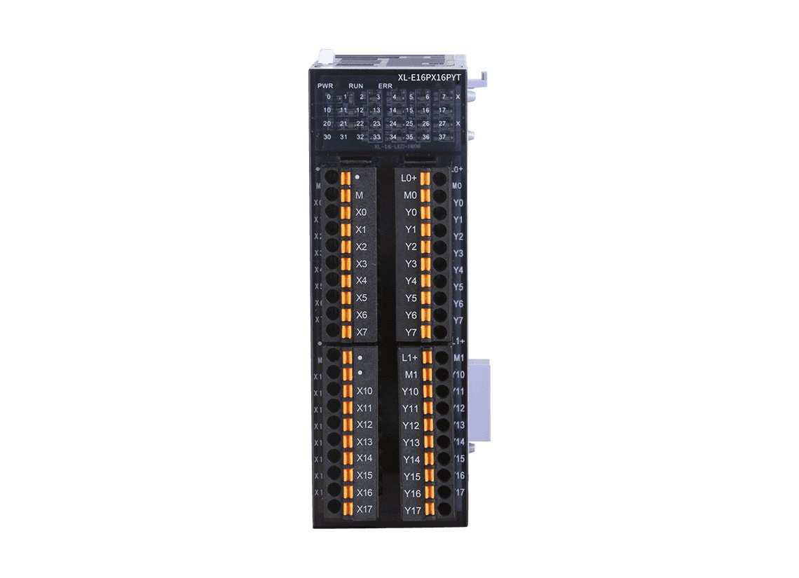 Xinje XL-E16PX16PYT — moduł wejść/wyjść cyfrowych